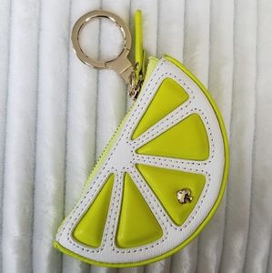 Kate Spade melon keychain coin purse
